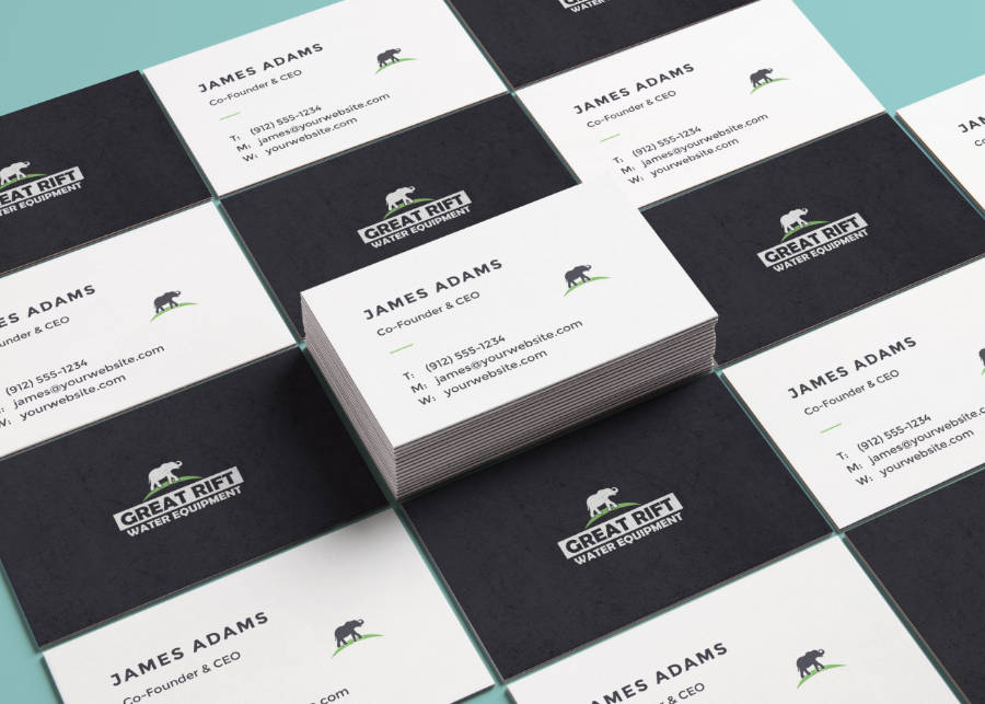 Ecommerce & Website Design Agency - South Africa. Business Card Design